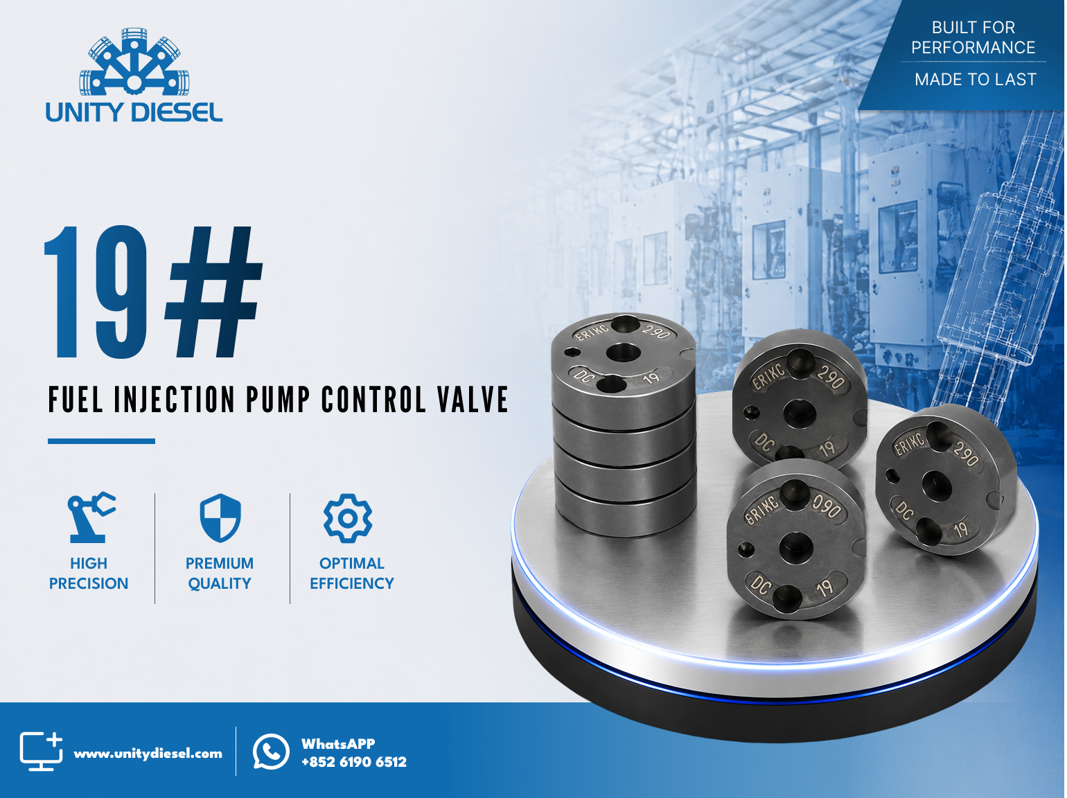 Injector Valve Plate #19 OE 23670-30050